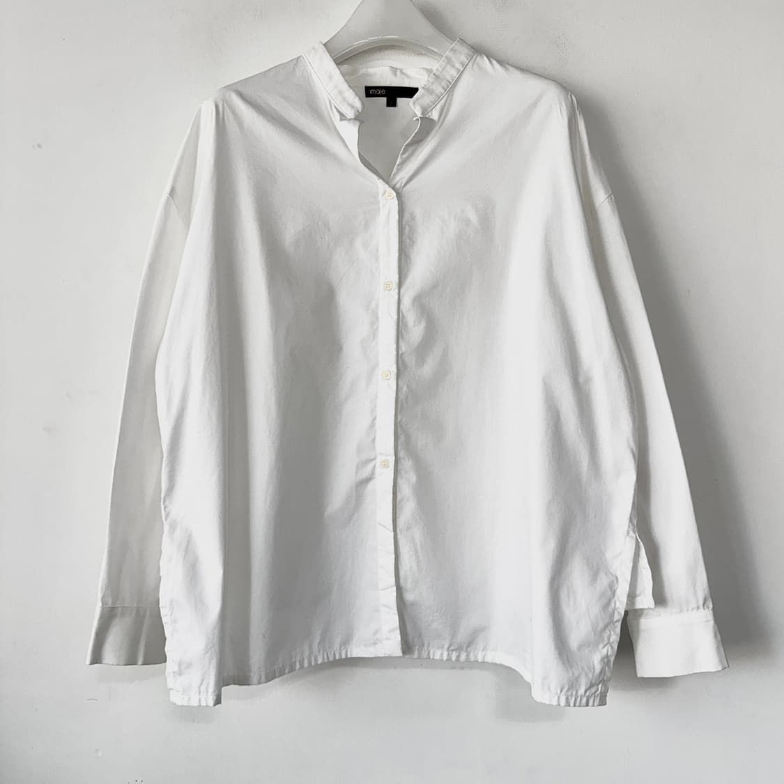 마쥬 maje 백 셔링 셔츠 상품이미지1