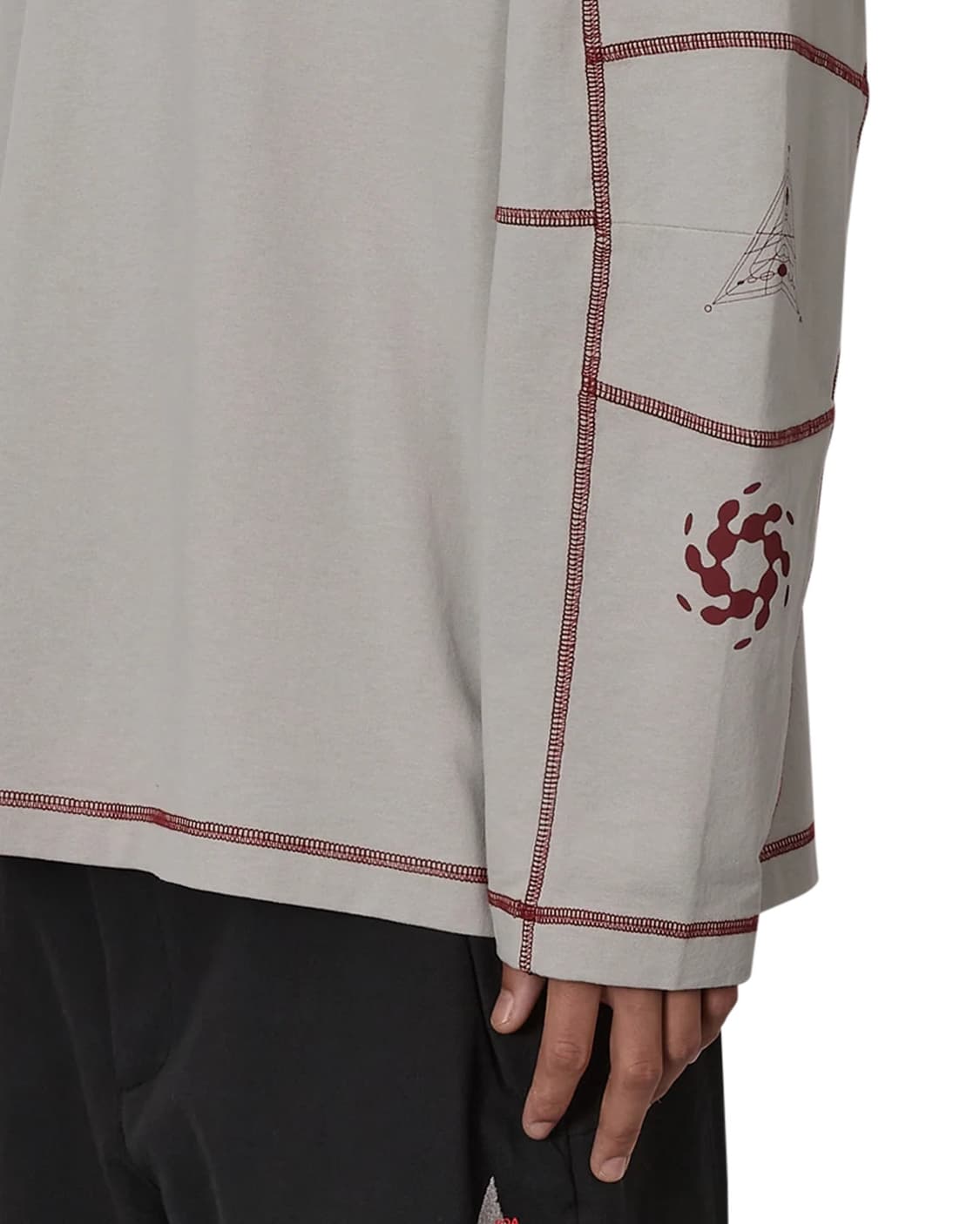 [M,L,XL]로아 하이킹 25fw Stitch Organic 티셔츠 상품이미지6
