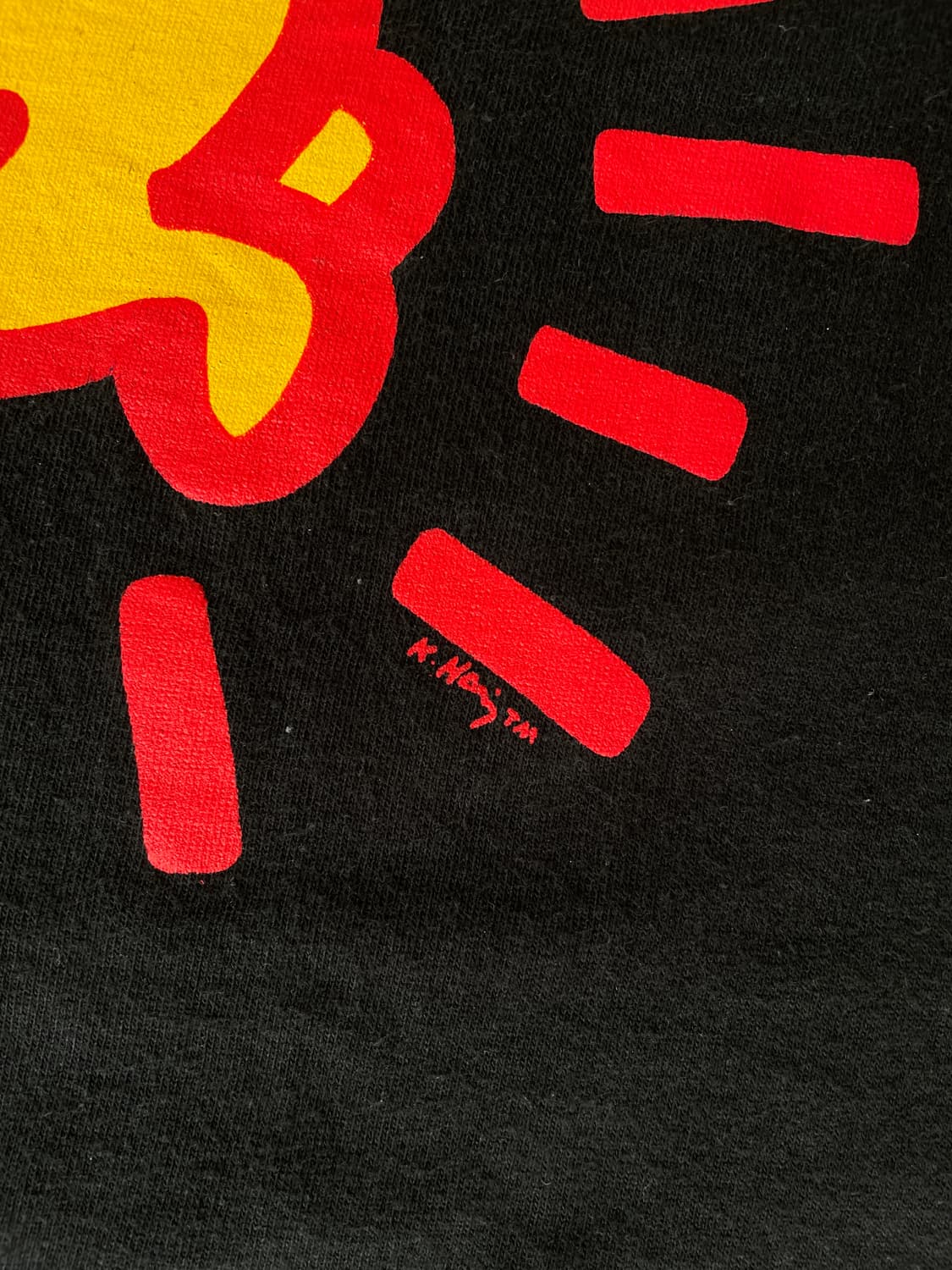Rare)90-00s Keith Haring Art T(USA Made) 상품이미지4