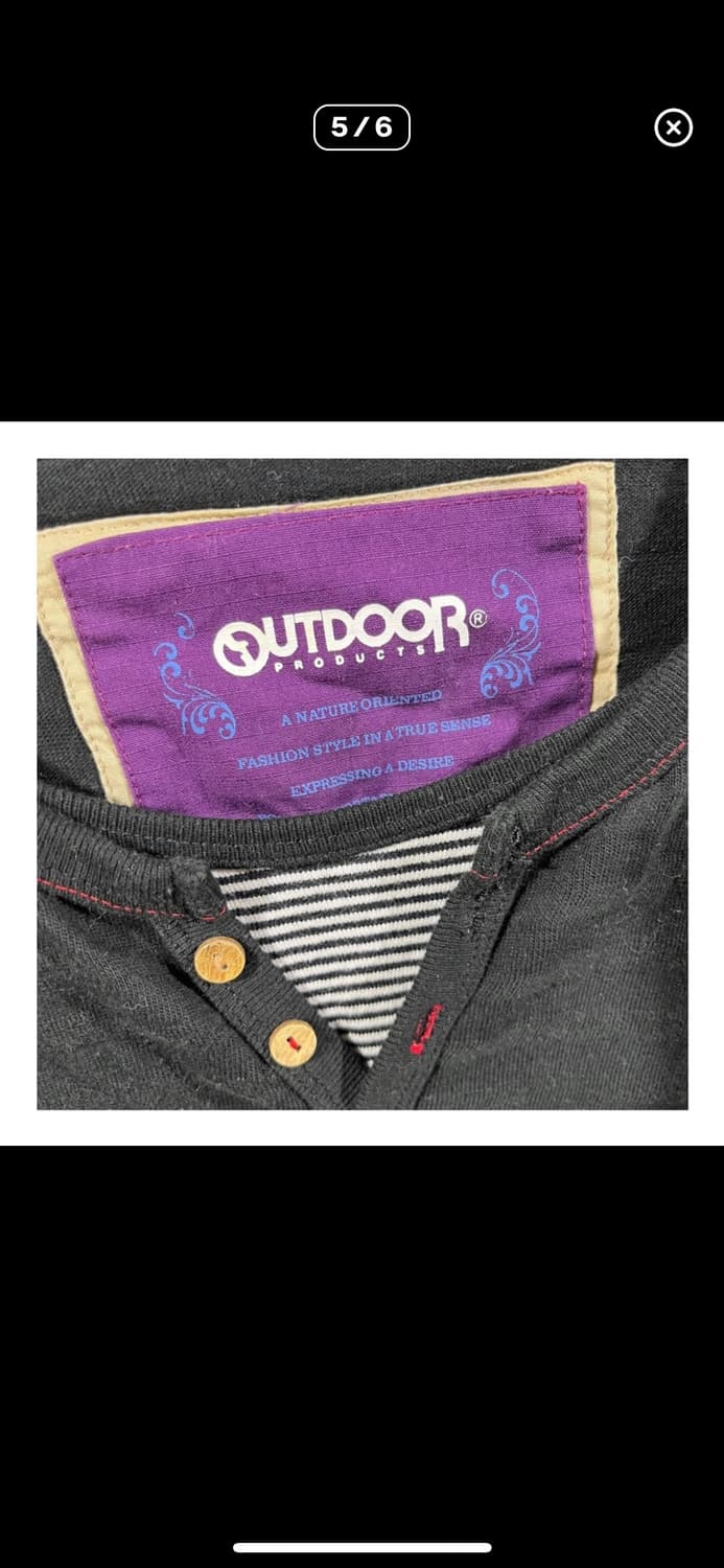 아웃도어 프로덕트 헨리넥 티셔츠 상품이미지5