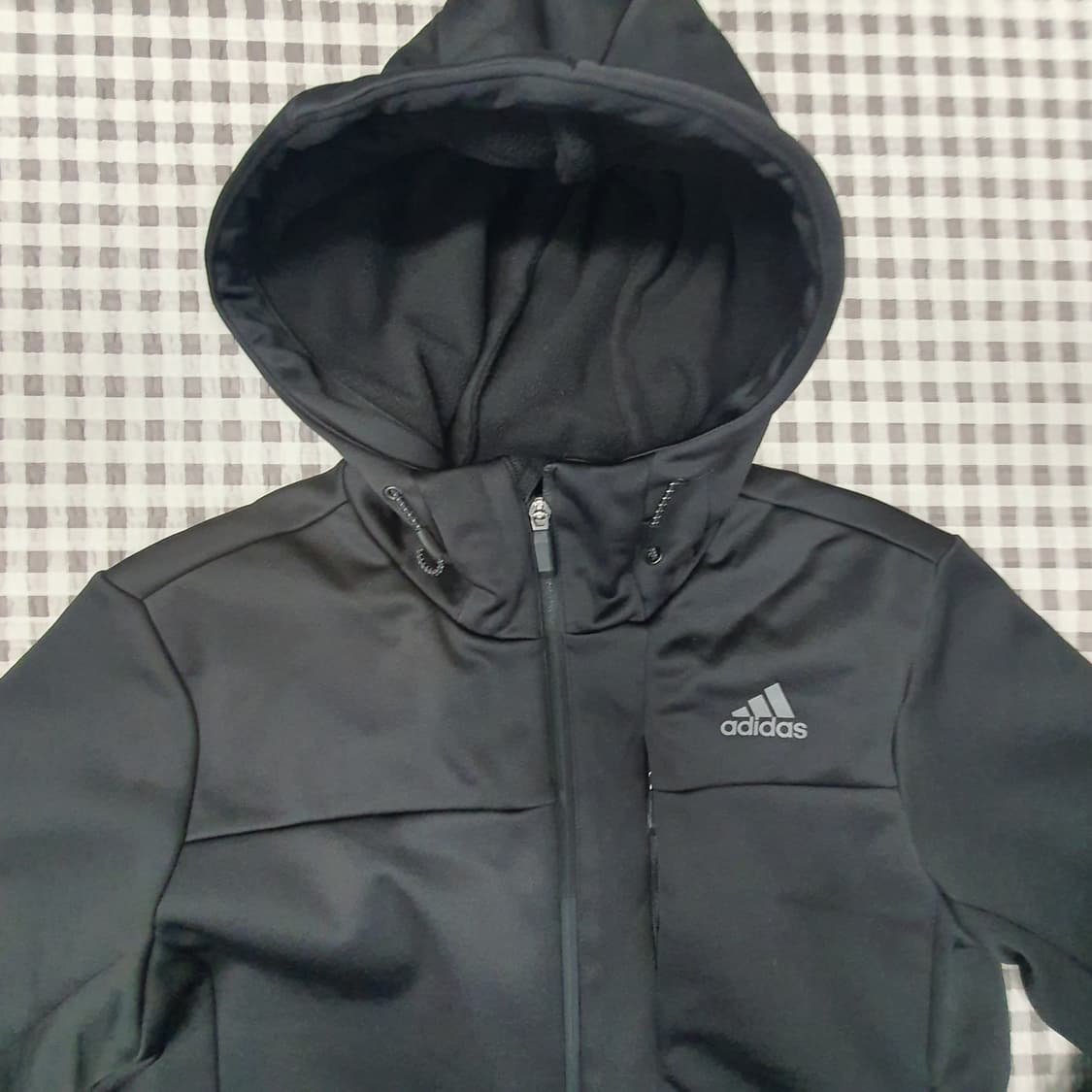 아디다스 하이브리드 기모 후드집업 남자95 상품이미지8