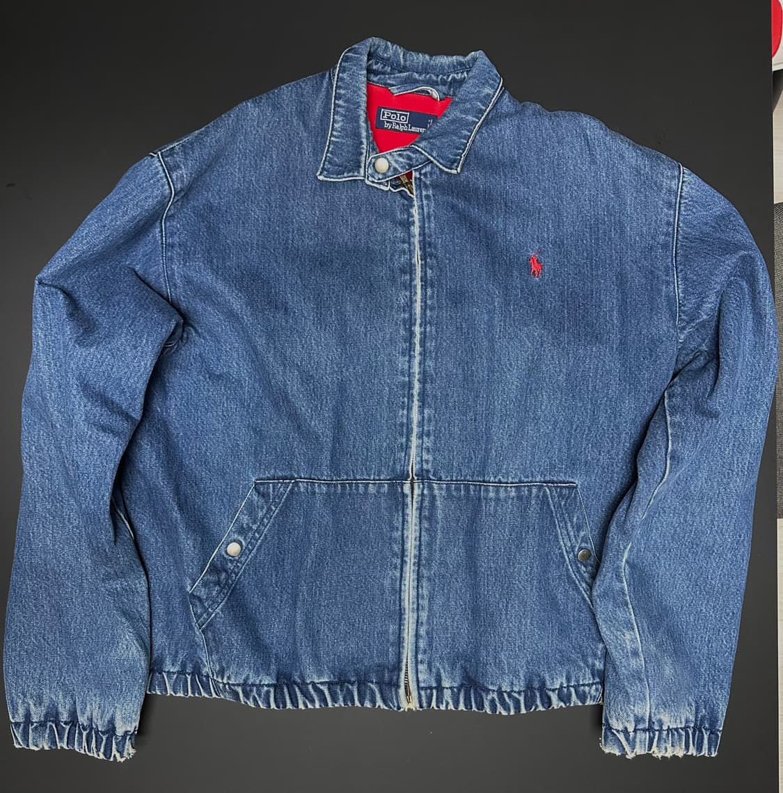 폴로 랄프로렌 90s 데님 자켓 L 상품이미지1