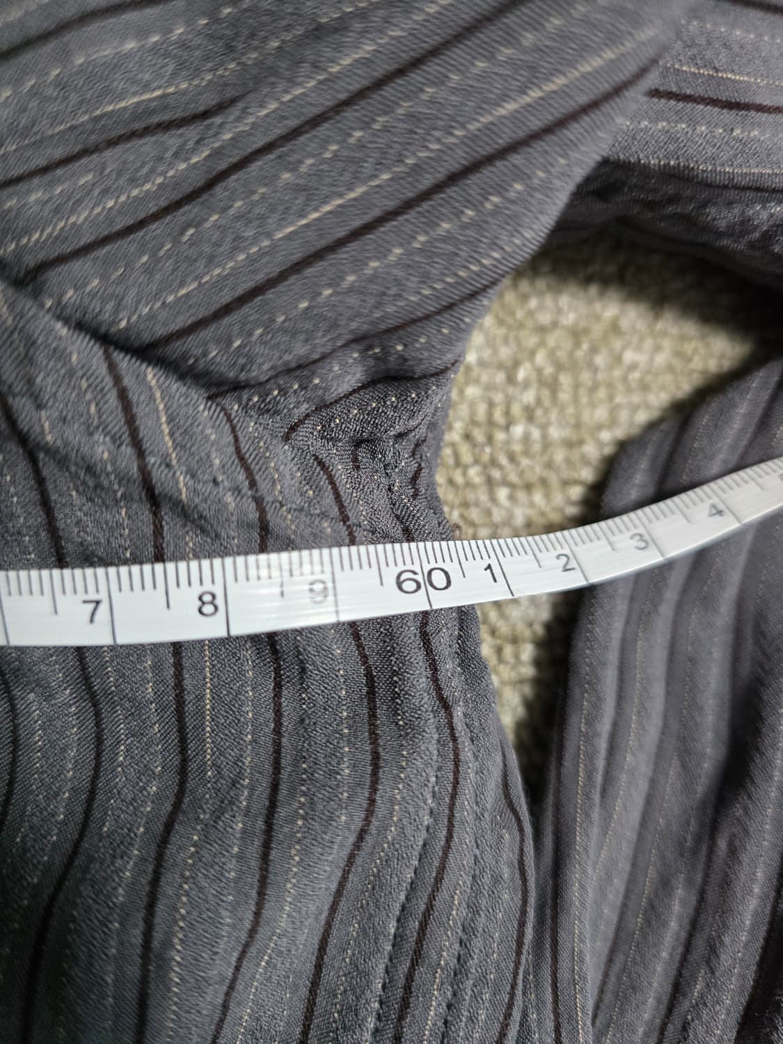 OUR LEGACY BEYOND 스트라이프 셔츠 48 아워레가시 새제품 상품이미지7