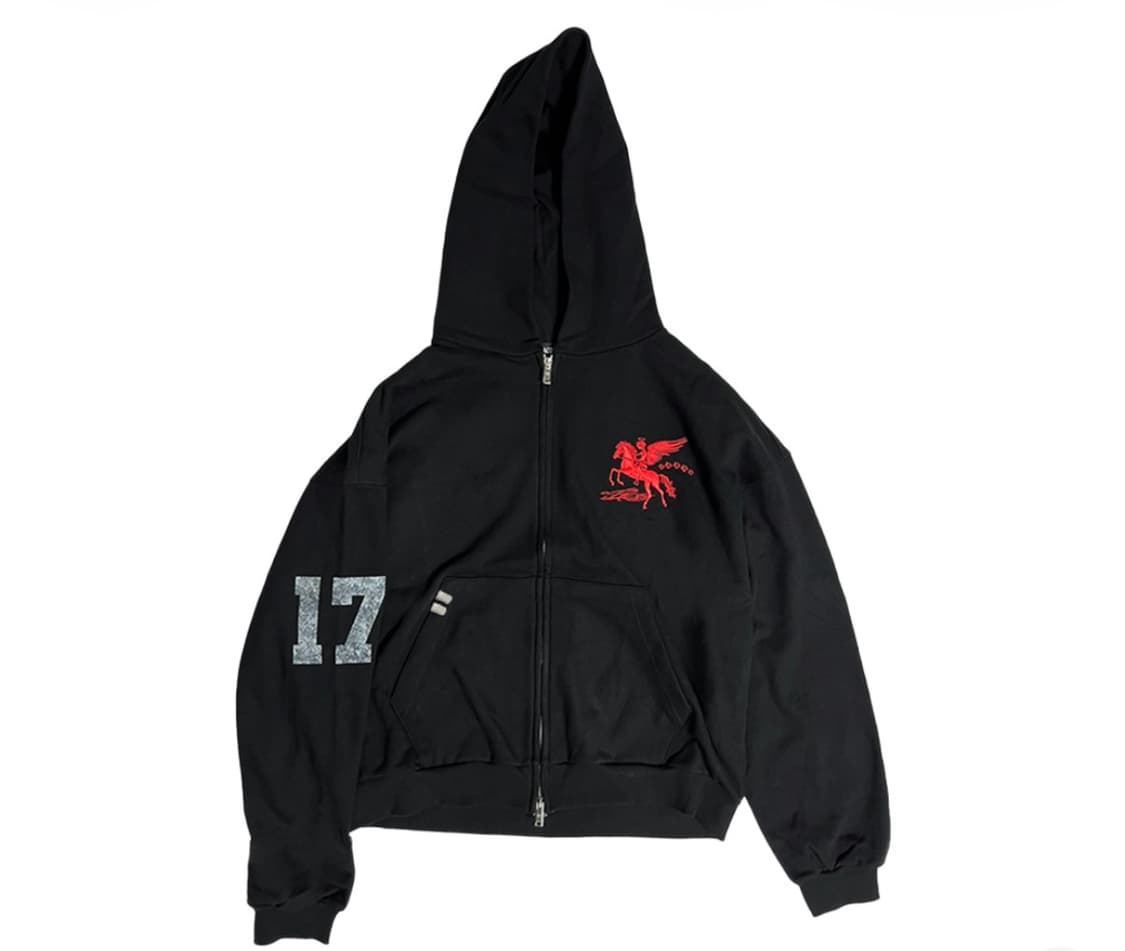 파코서플라이 후드집업 블랙 사이즈 교환 상품이미지1