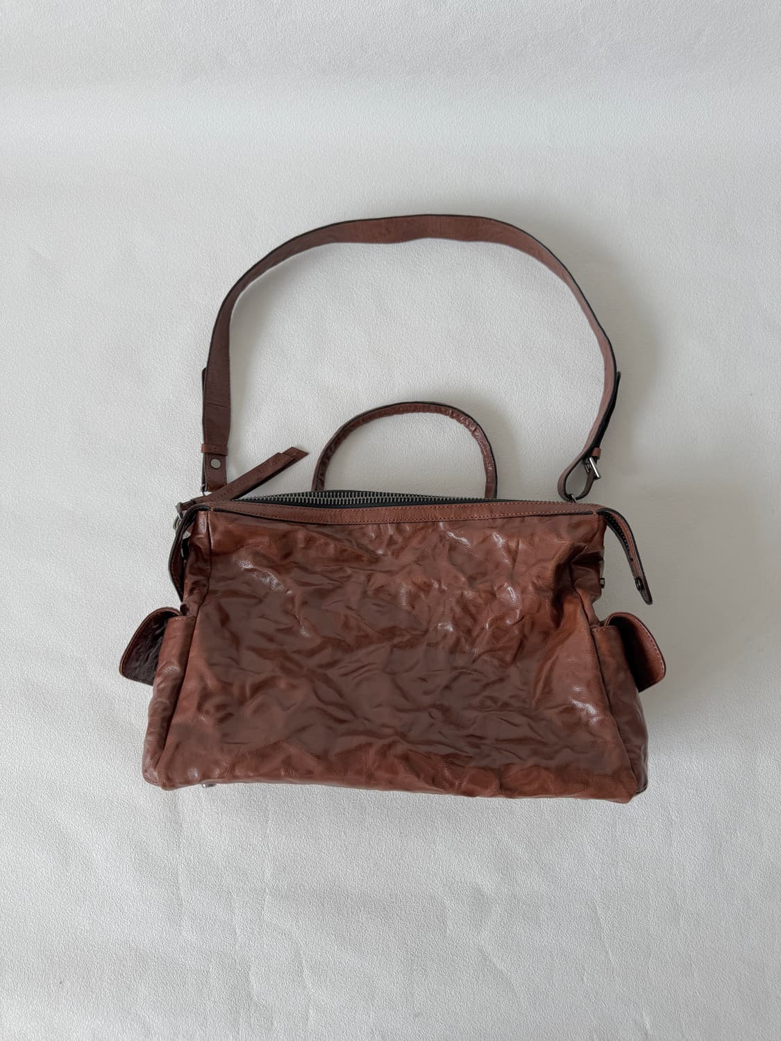 Pre owned 레더 토트 숄더백 상품이미지1