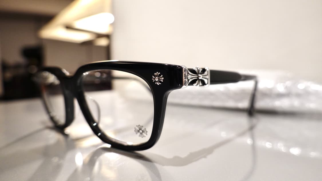 크롬하츠 콕스어커 블랙/실버 안경 상품이미지3