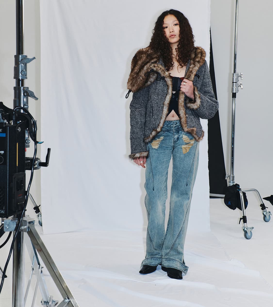 미스치프 ANATOMIE JEAN_BLUE GREY 상품이미지1