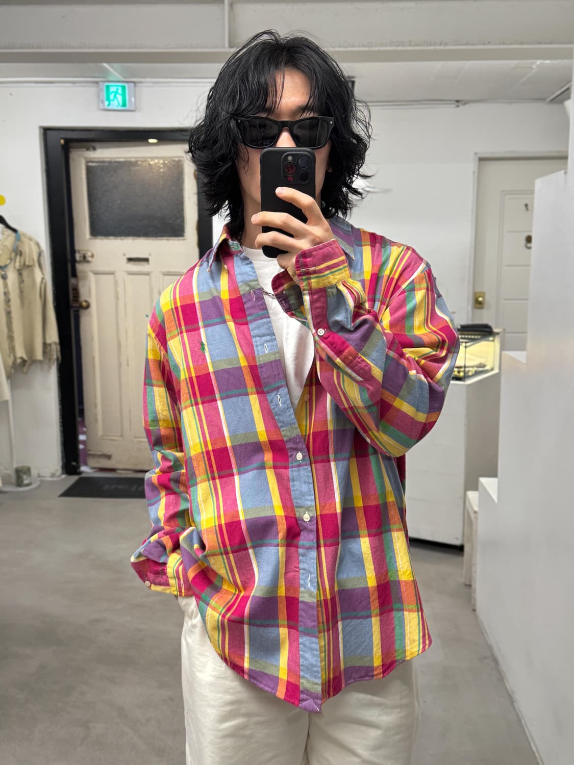 폴로 랄프로렌 마드라스 체크셔츠 상품이미지5