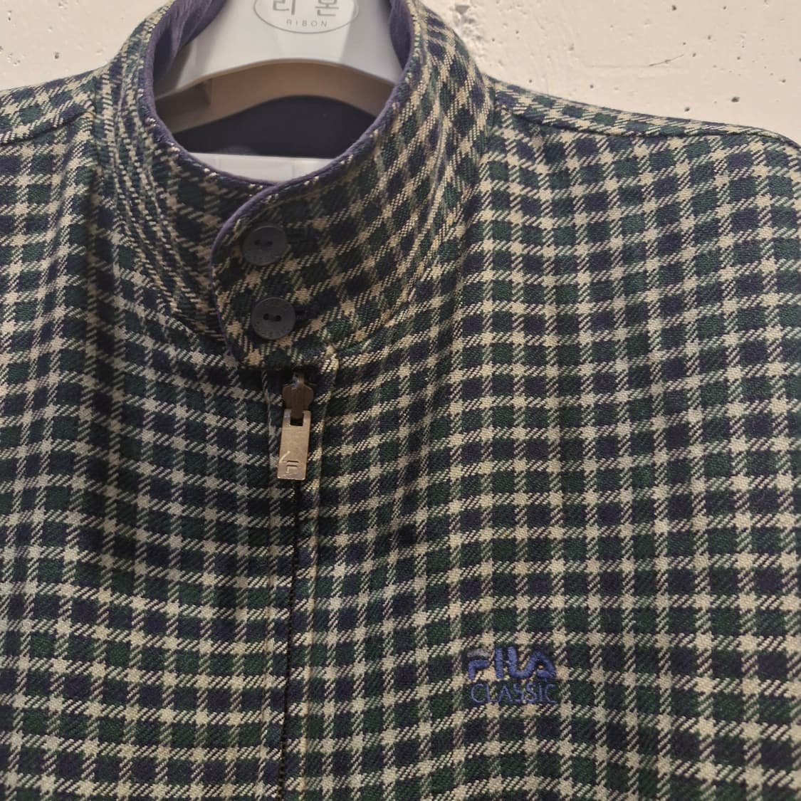 휠라 빈티지 리버시블 블루종 105 상품이미지2