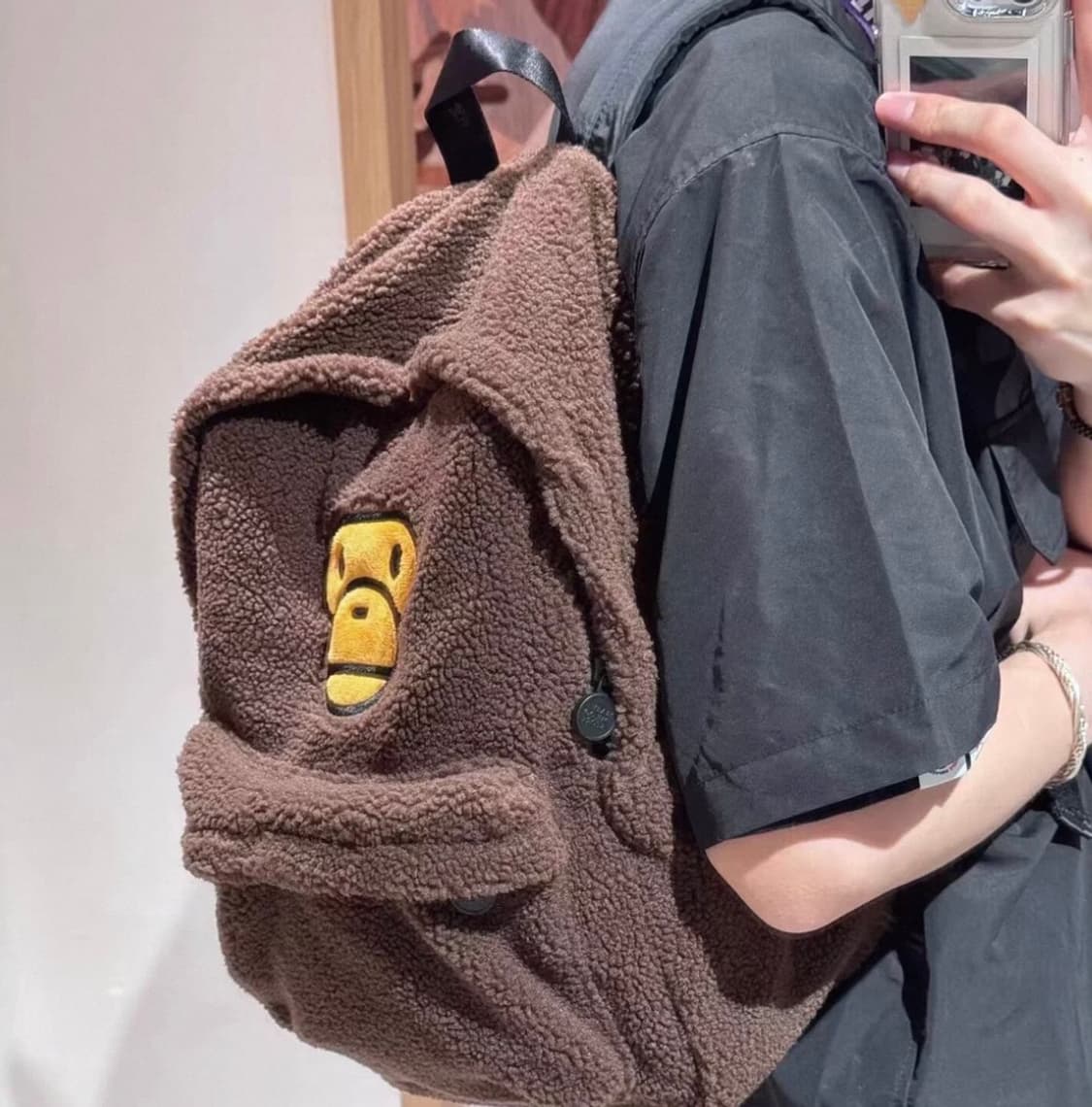 베이프 마일로 백팩 브라운 새상품 상품이미지1