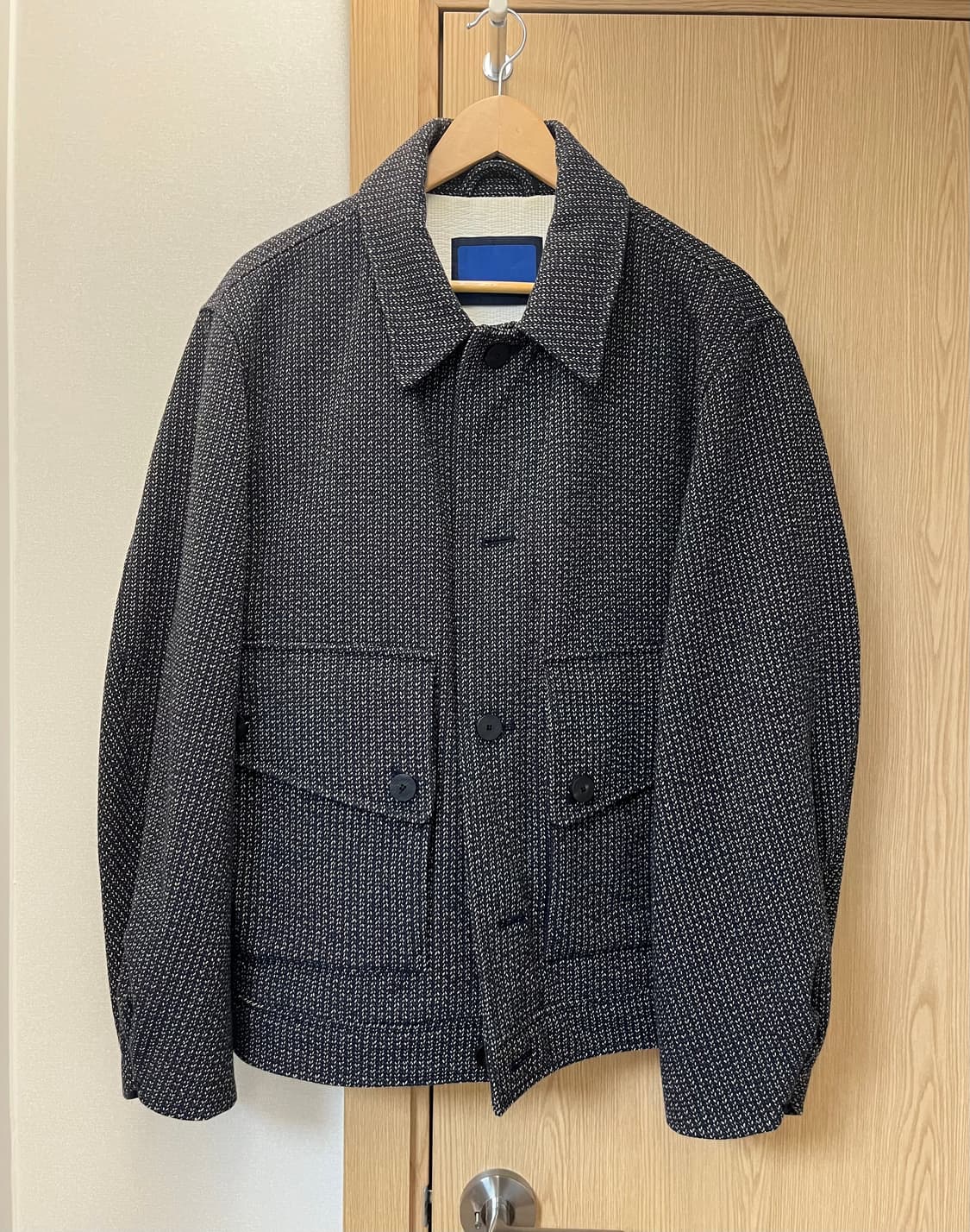 도큐먼트 울 헤링본 자켓 상품이미지2