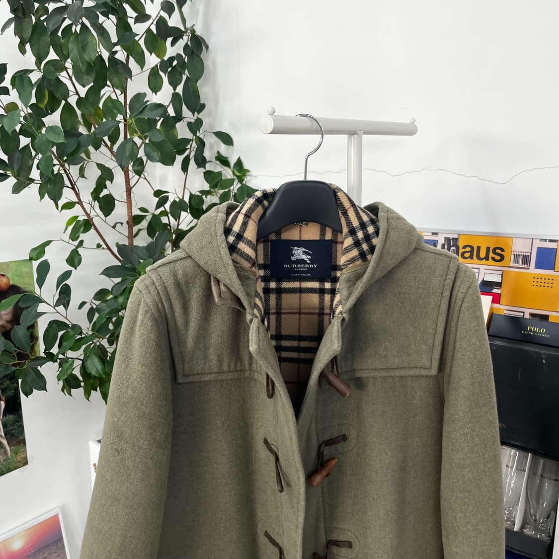 버버리 우먼 후드 더플코트 Uk10 상품이미지2