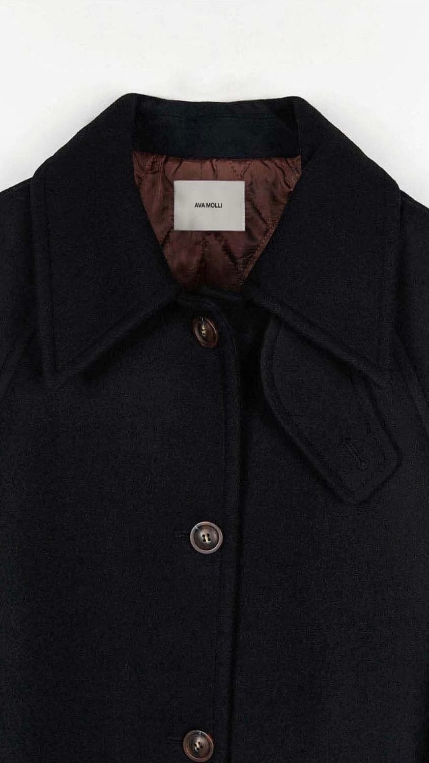 CASHMERE WOOL SINGLE COAT 상품이미지2