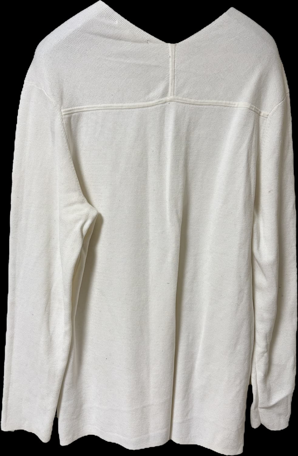 Cos 화이트 브이넥 니트 상품이미지2