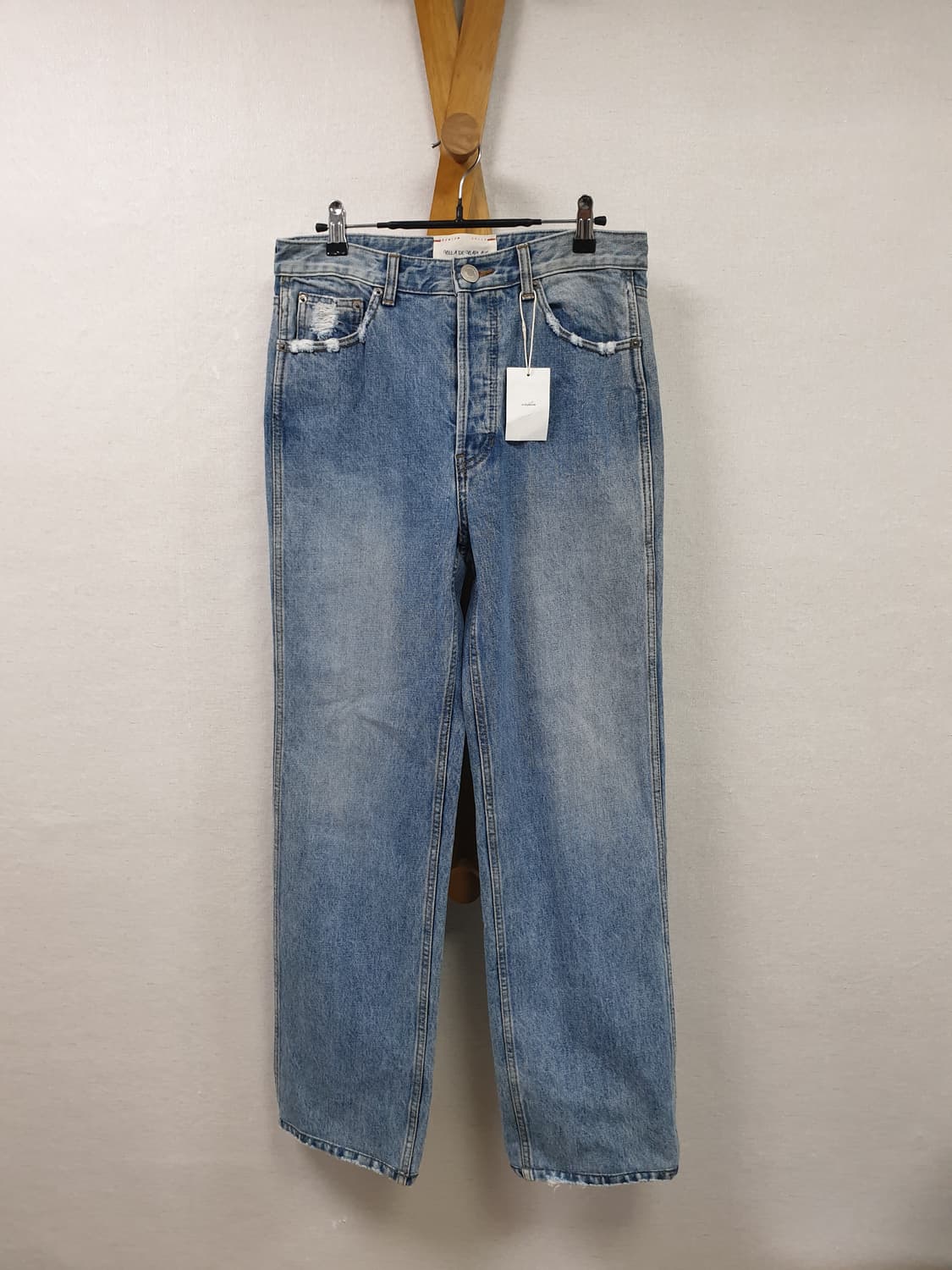 [m/66/미착용] 한섬 비아플레인 하이웨스트 스트레이트 데님 상품이미지2