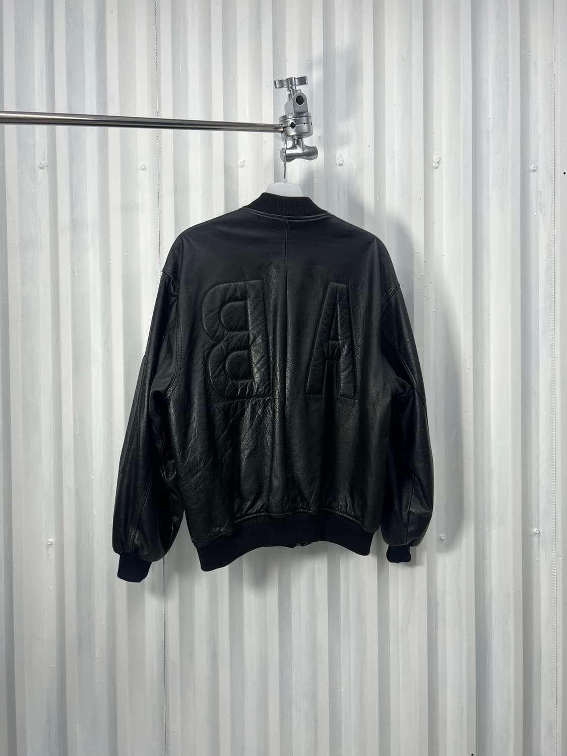 90s) Girbaud cowhide bomber 상품이미지2