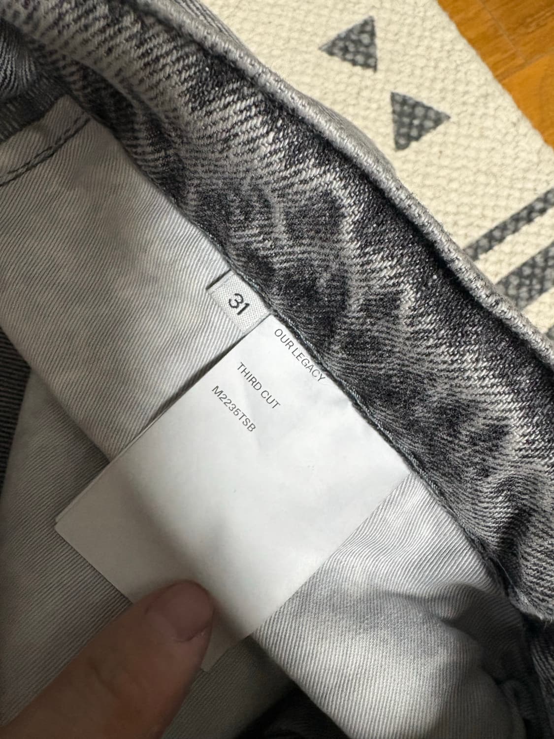 아워레가시 써드컷 슈퍼블리치 데님 31 상품이미지8