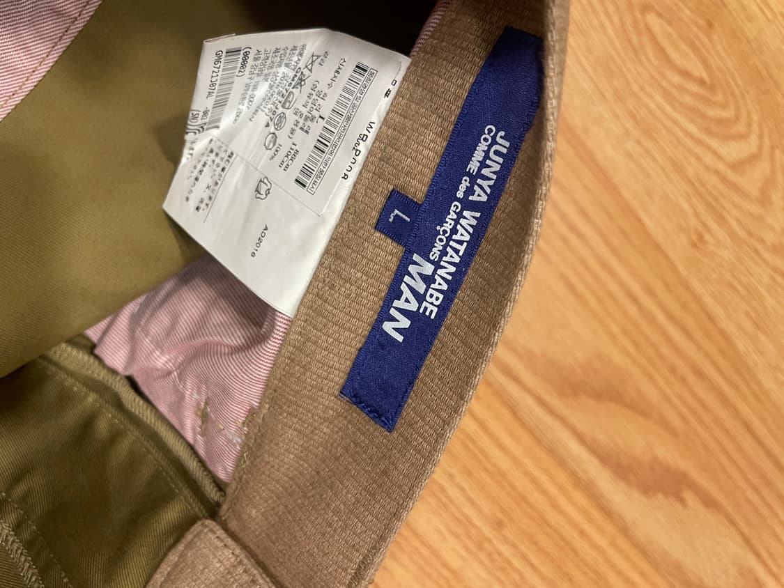 [L] 준야 와타나베 면 팬츠 상품이미지3