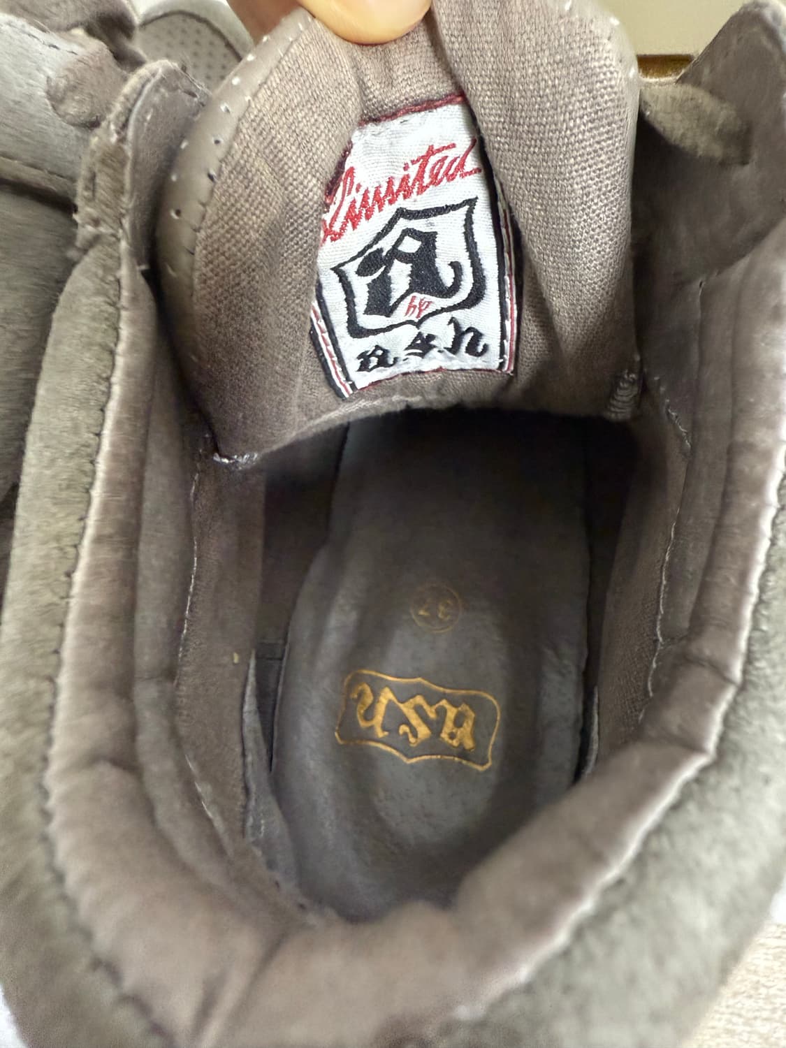 아쉬 ash 보위 웨지힐 하이탑 스니커즈 카키 37 상품이미지7