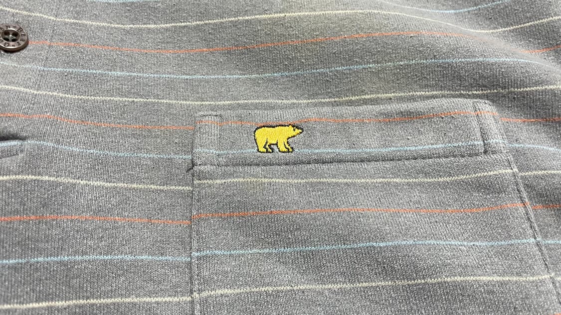 JPN 90s~00s일본 빈티지 y2k 골든베어 스트라이프 헨리넥 맨투맨 상품이미지7