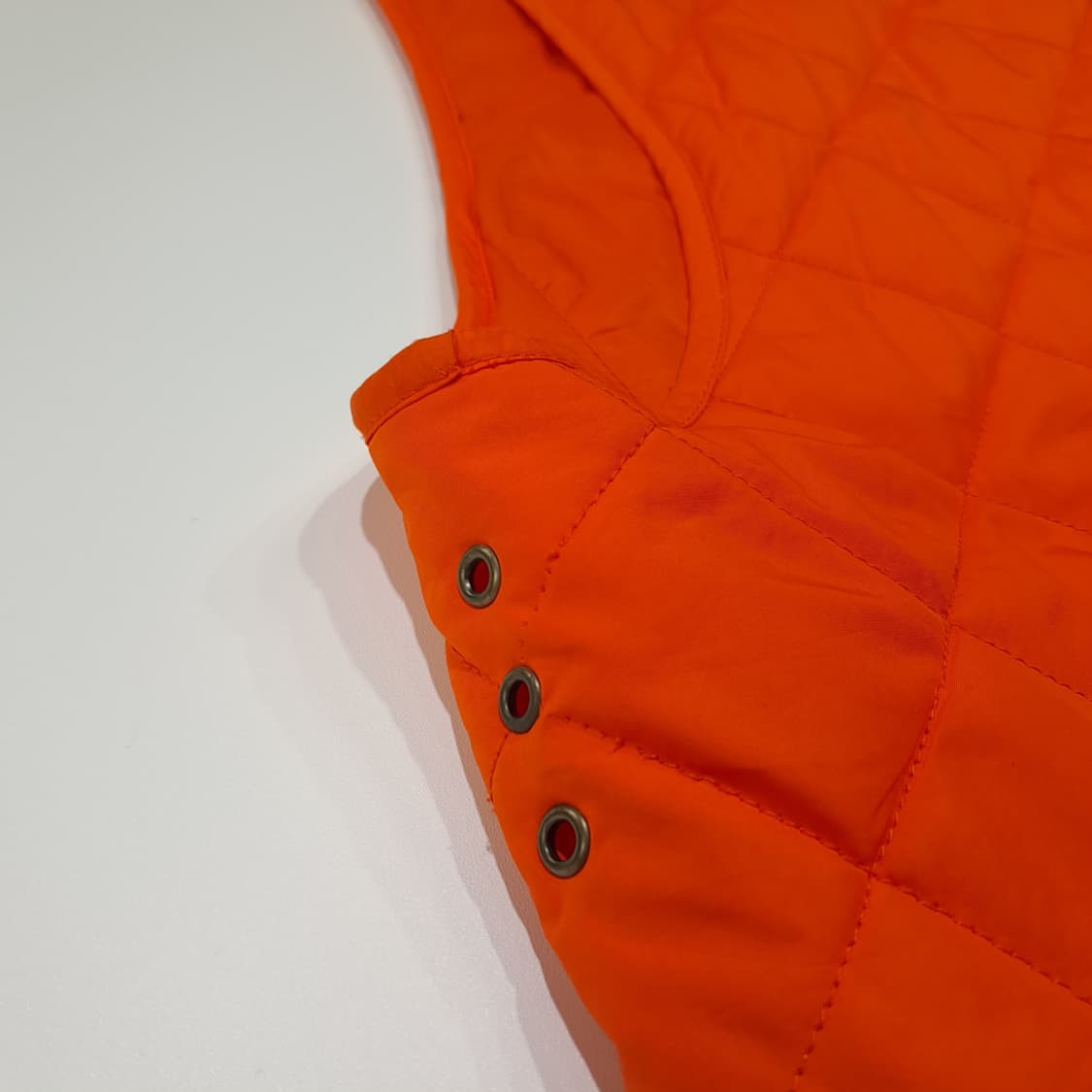 CL829 2XL 폴로 퀼팅 헌팅오렌지 빅사이즈 조끼 베스트 상품이미지9