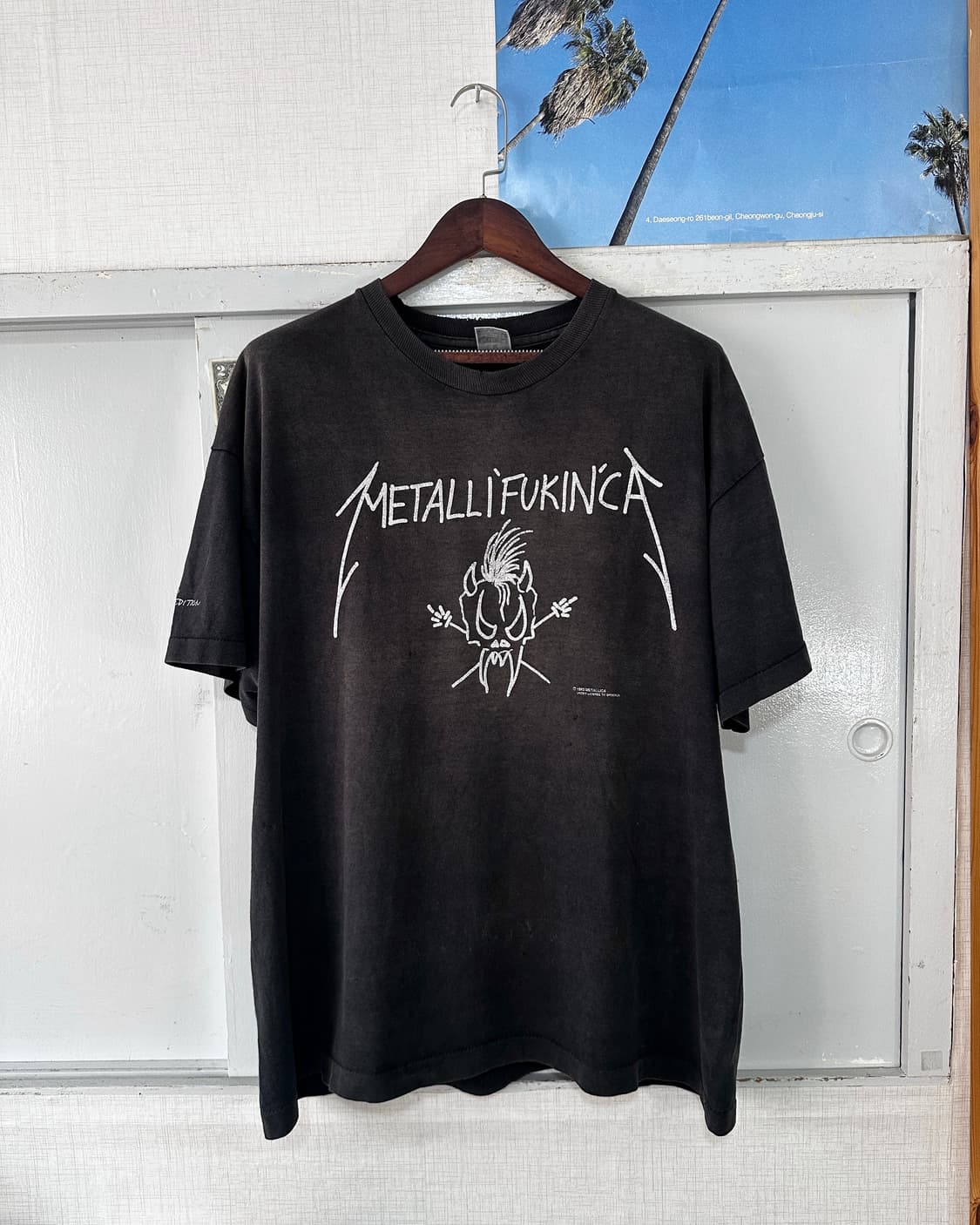 1993 og Metallica eu Tour Band tee 상품이미지1