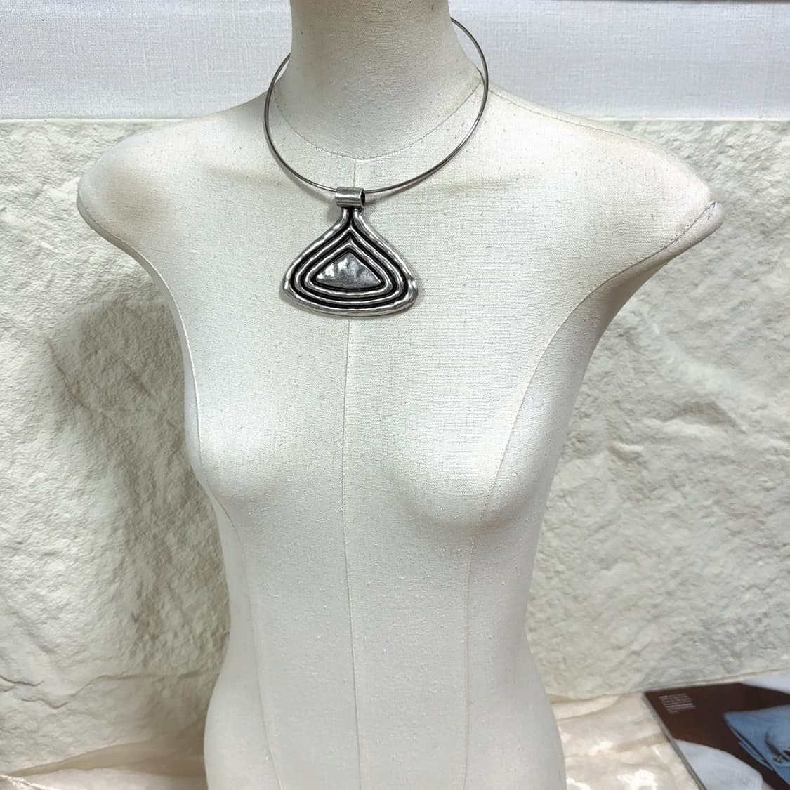 빈티지 에스닉 메탈 초커 목걸이 상품이미지1