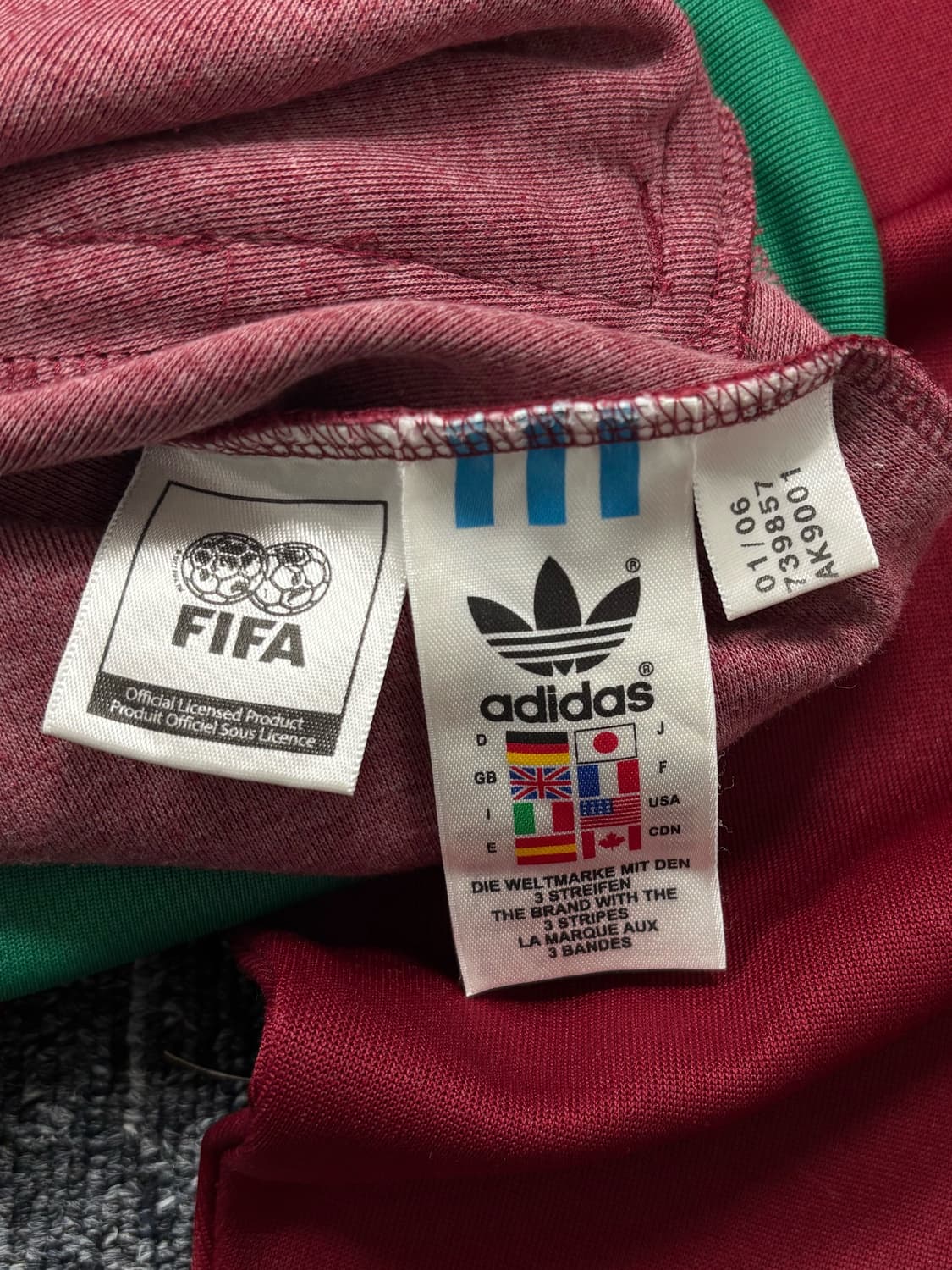 아디다스 포르투갈 트랙탑 져지 상품이미지10