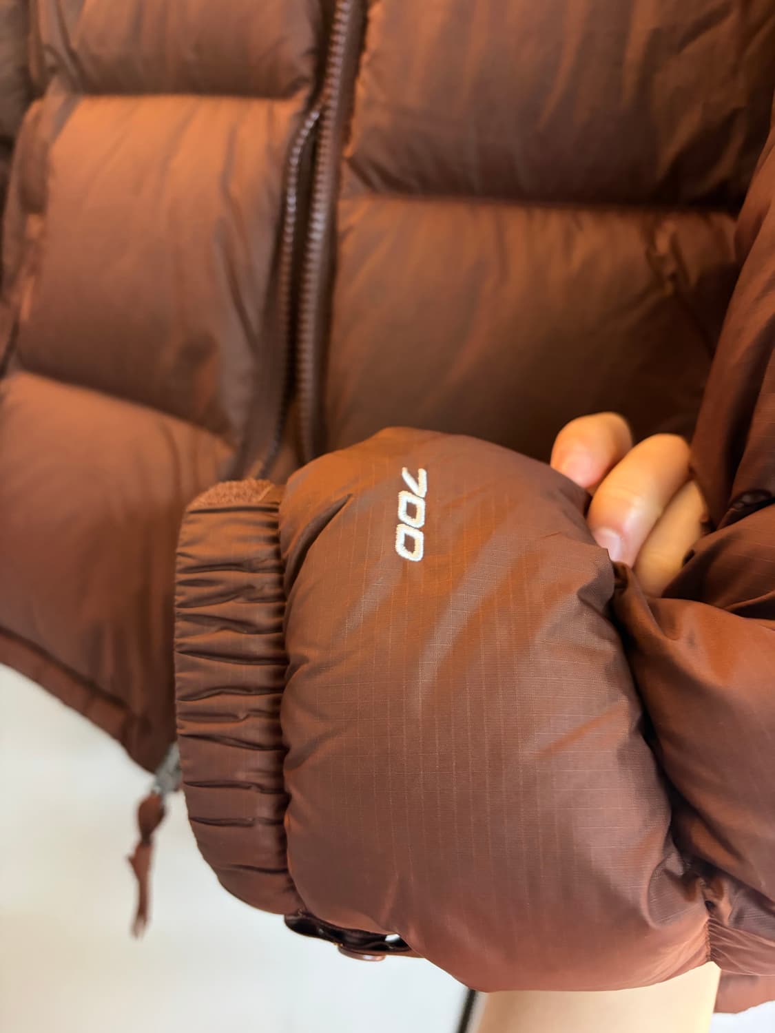 노스페이스 1996 레트로 눕시 자켓 다크오크 XS 여성용 상품이미지6