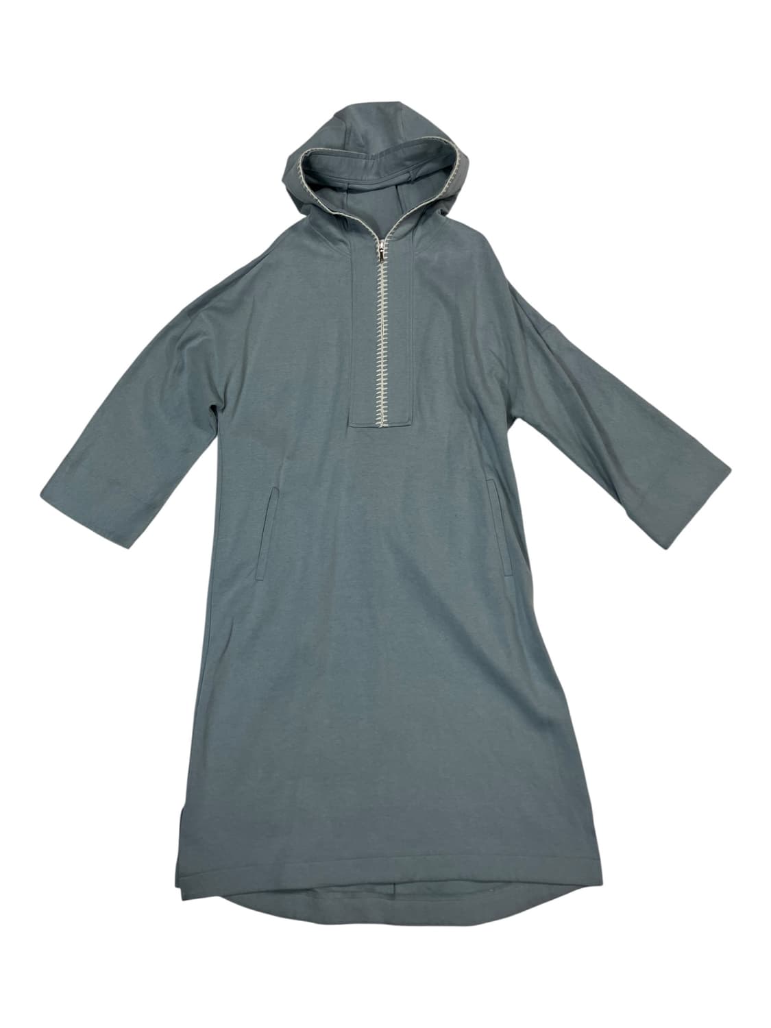 발렌시아 반집업 면 롱 원피스 55 상품이미지2