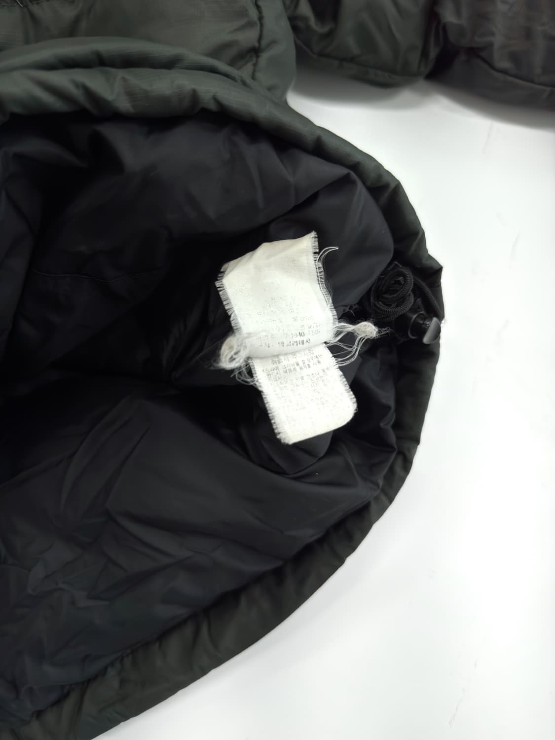 노스페이스 700 눕시 패딩 다크그린 구스다운 상품이미지5