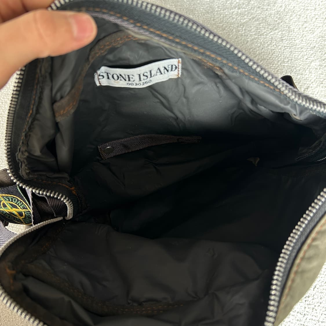 스톤아일랜드 정품 구형 힙색 가방 상품이미지4