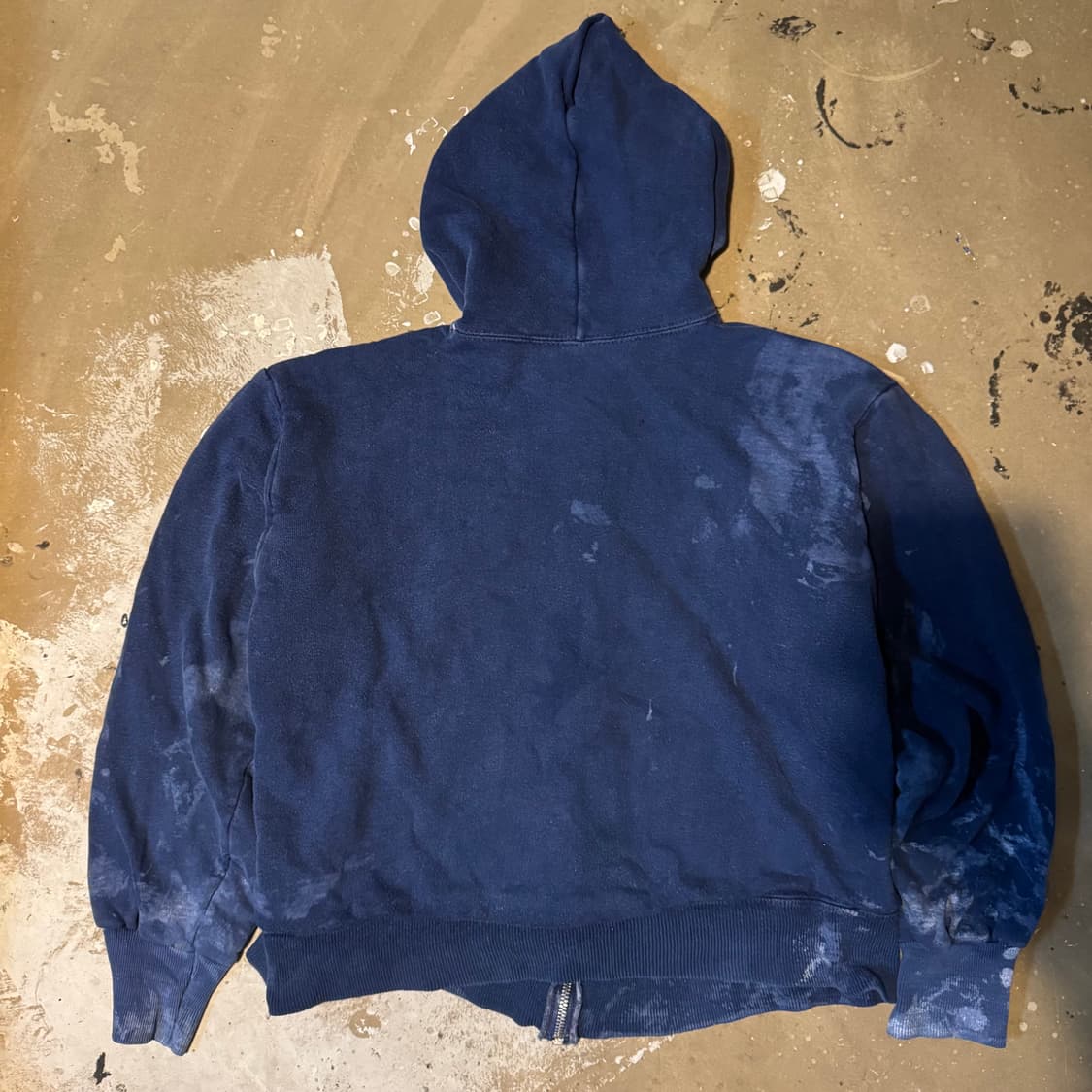 60~70s faded thermal zipup hoodie 상품이미지2