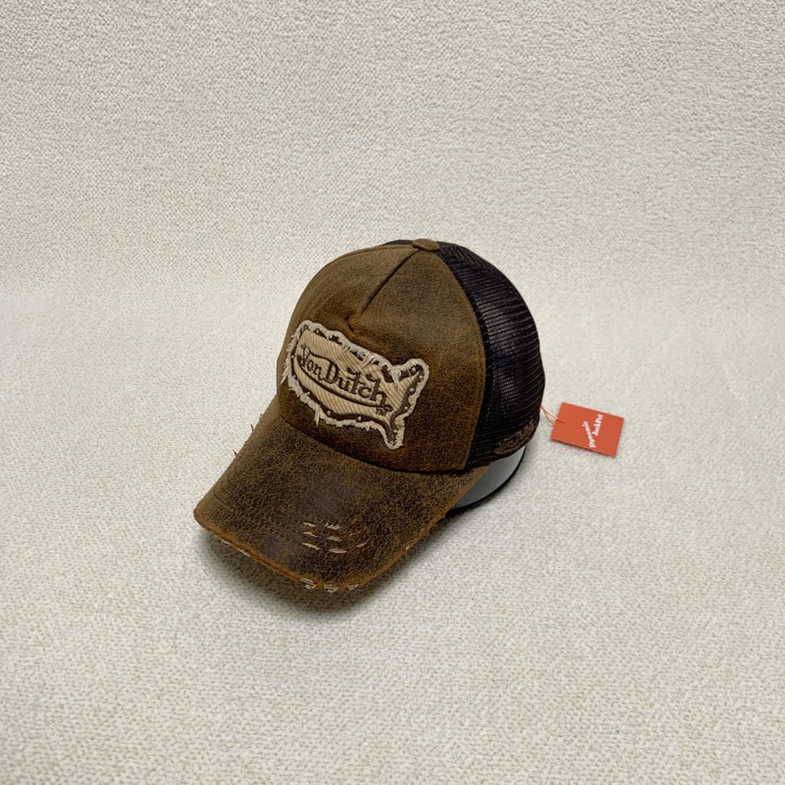 Von Dutch Vintage Distressed Trucker Cap 상품이미지3