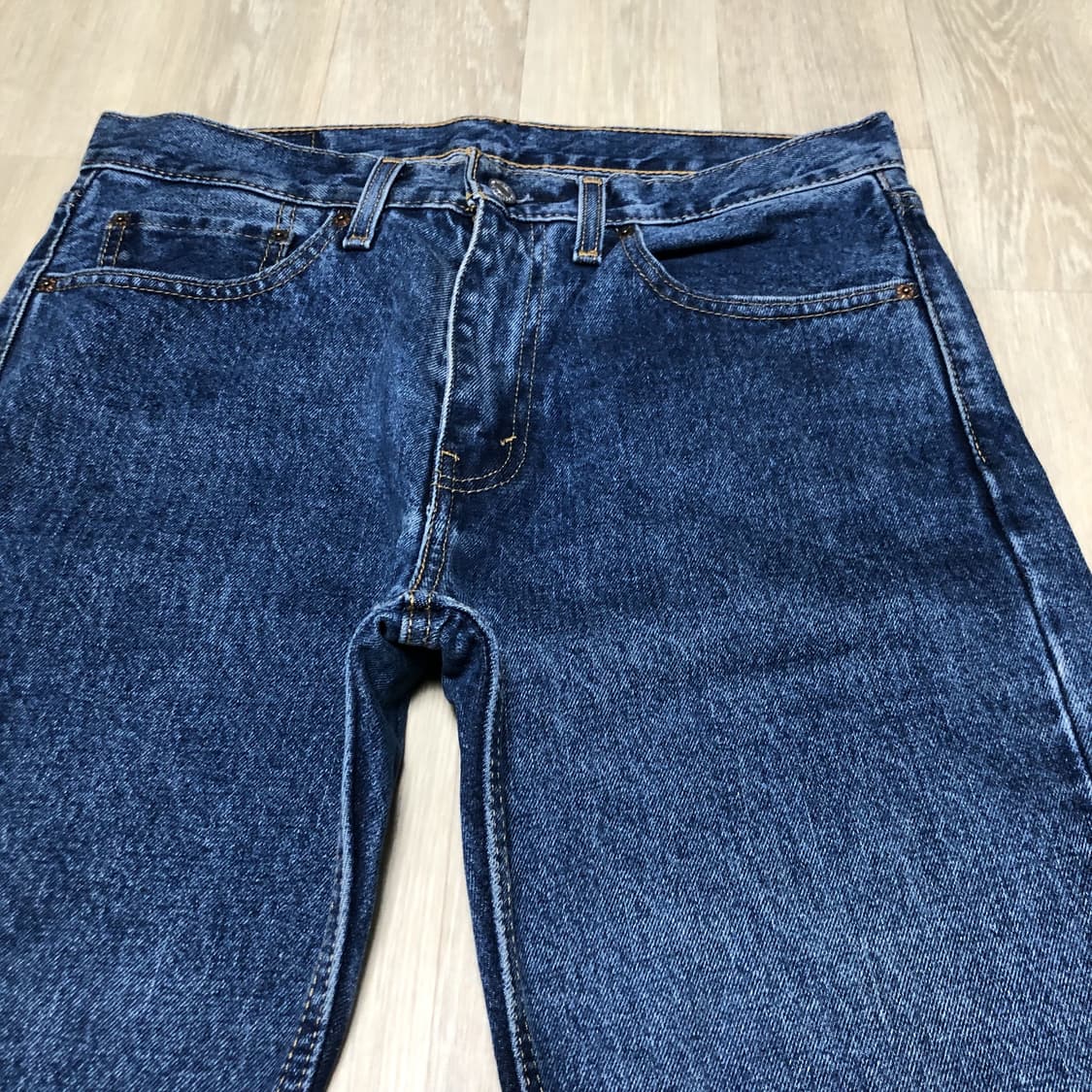 (32) 리바이스 Levi's 505 레귤러핏 중청 워시드 데님 상품이미지2