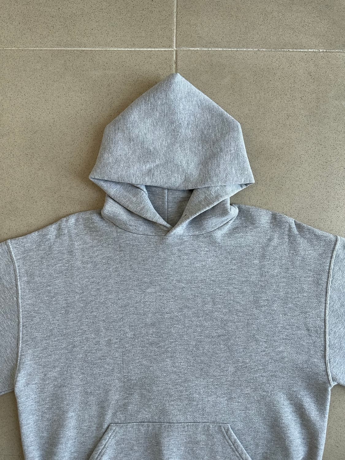 90s 빈티지 러셀 후드 그레이 L 상품이미지4