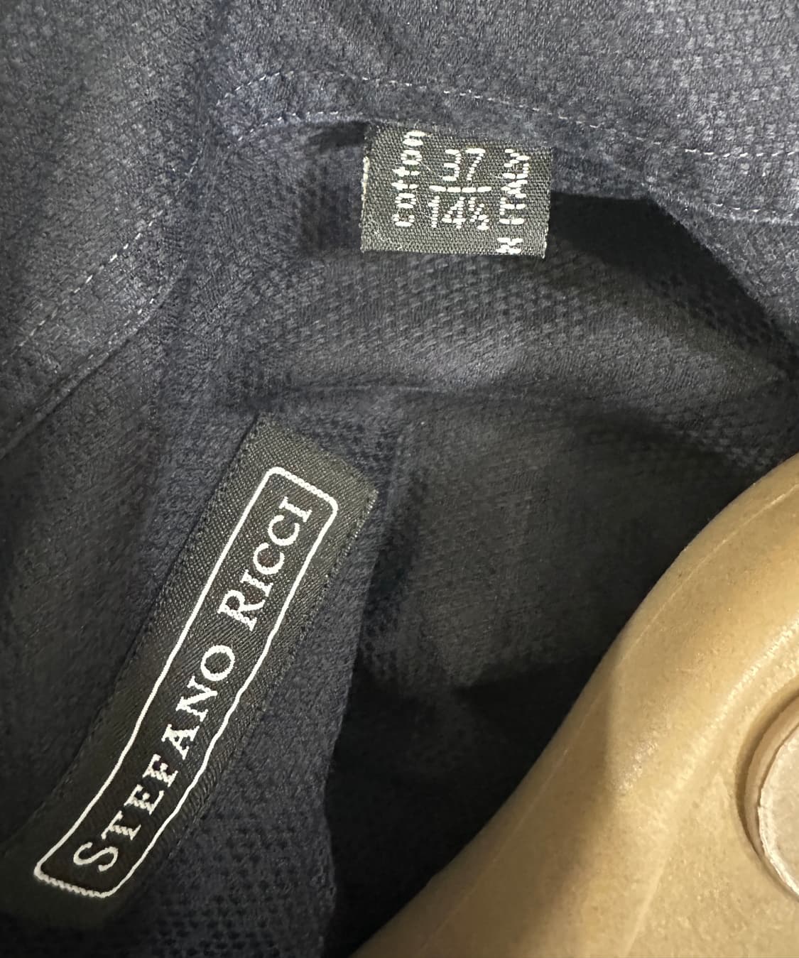 스테파노리치 블랙 코튼 셔츠 상품이미지5