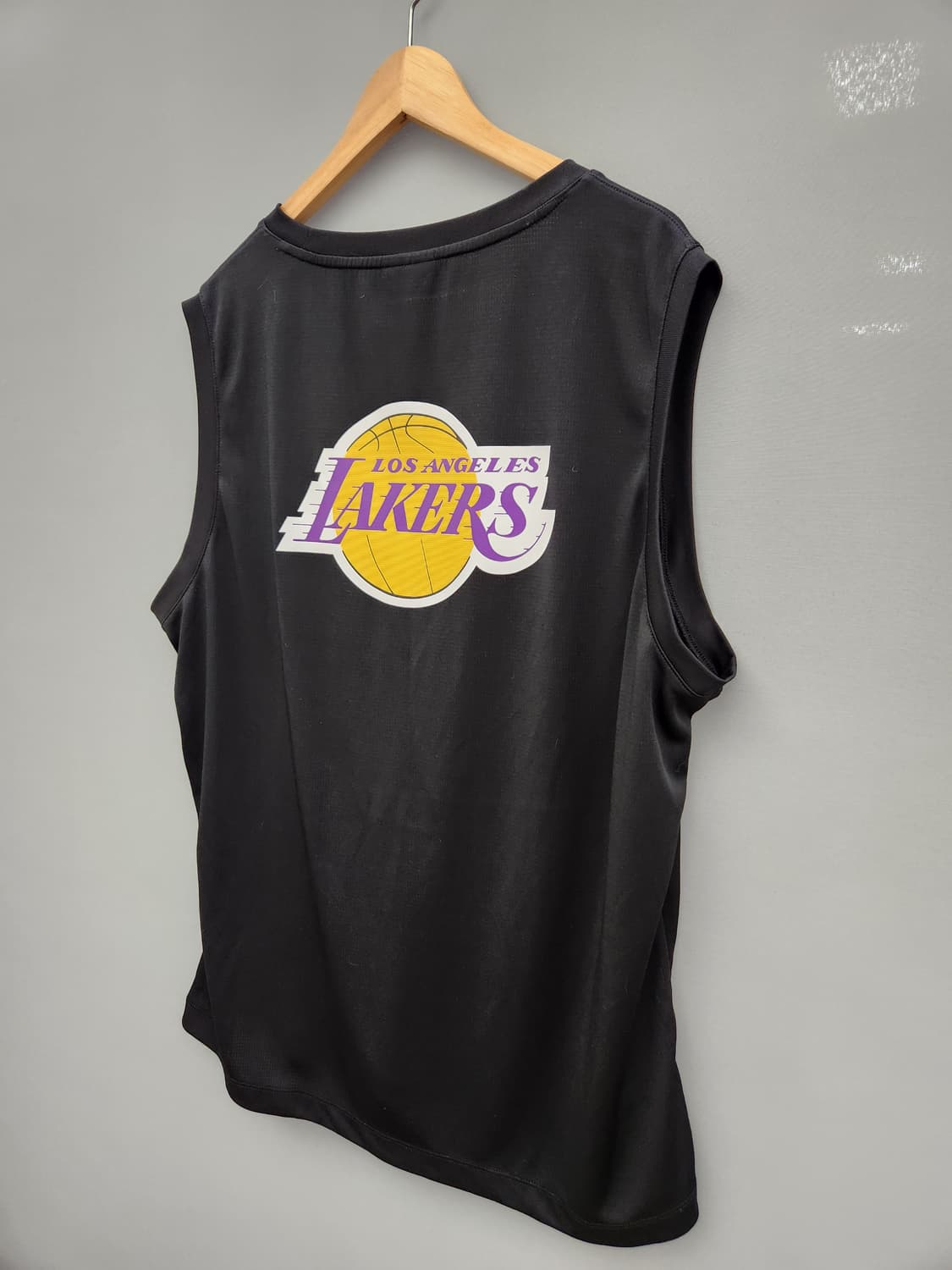 LAL LAKERS 아플리케 메쉬 슬리브리스 상품이미지5