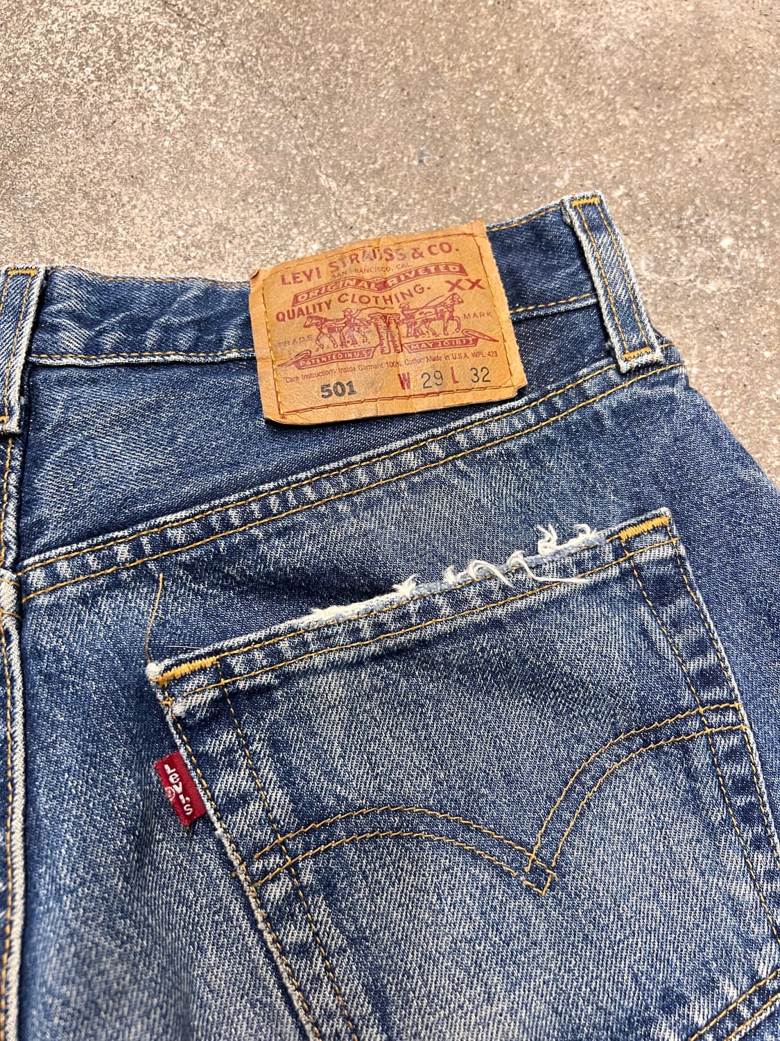 00‘s 리바이스 501 USA 상품이미지6