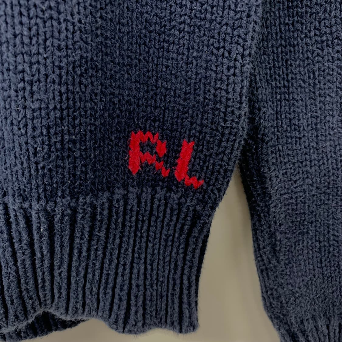 폴로 랄프로렌 성조기 네이비 니트 상품이미지4