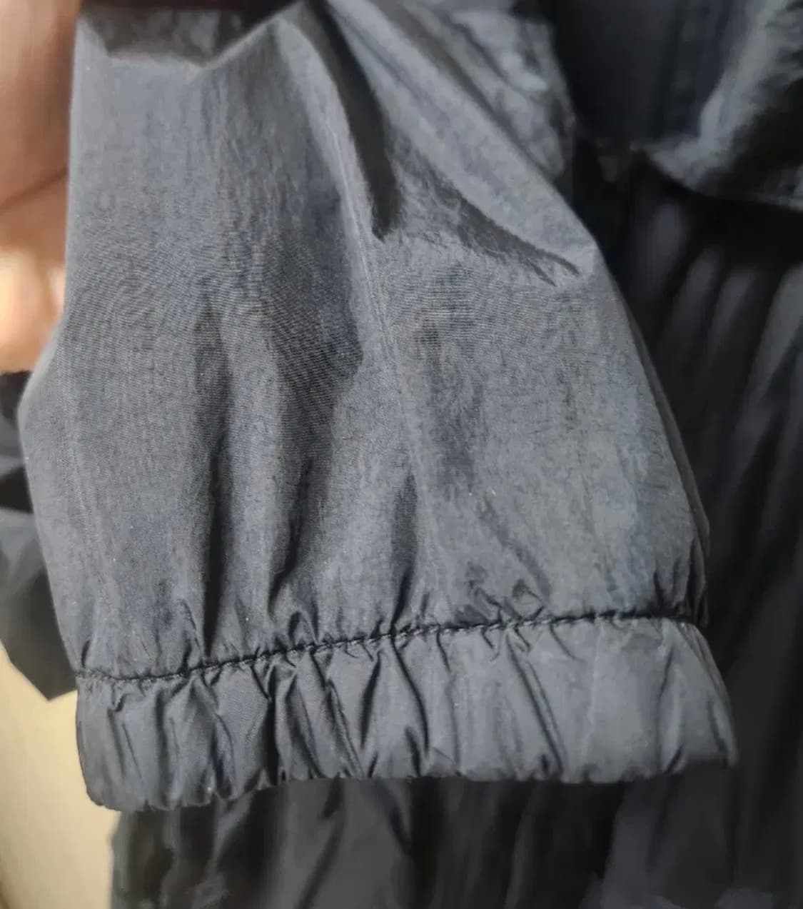 [M] 스톤아일랜드  크링클랩스 오버셔츠자켓 블랙 10123 상품이미지4