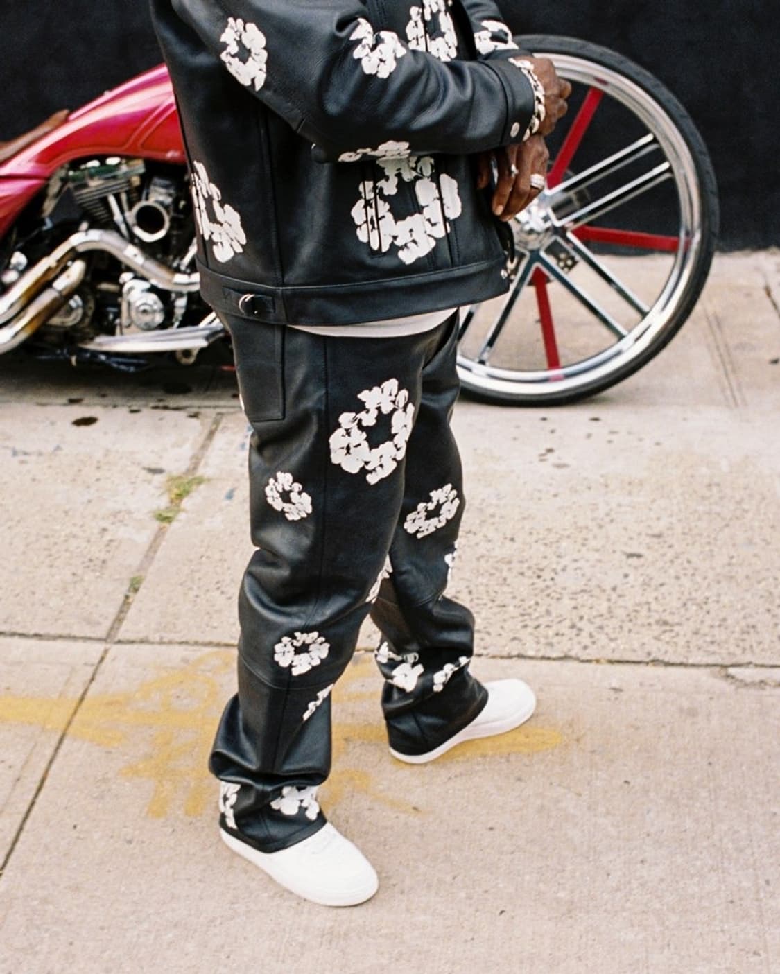 denimtears X levi’s leather pants 상품이미지2