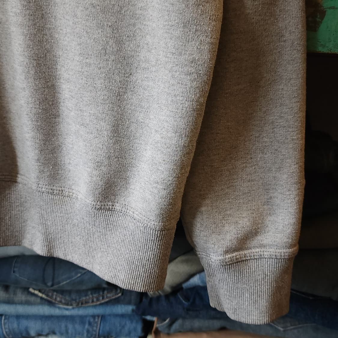 00년대 챔피온 스텐실 로고 스웻셔츠 라이트 그레이 L 상품이미지6