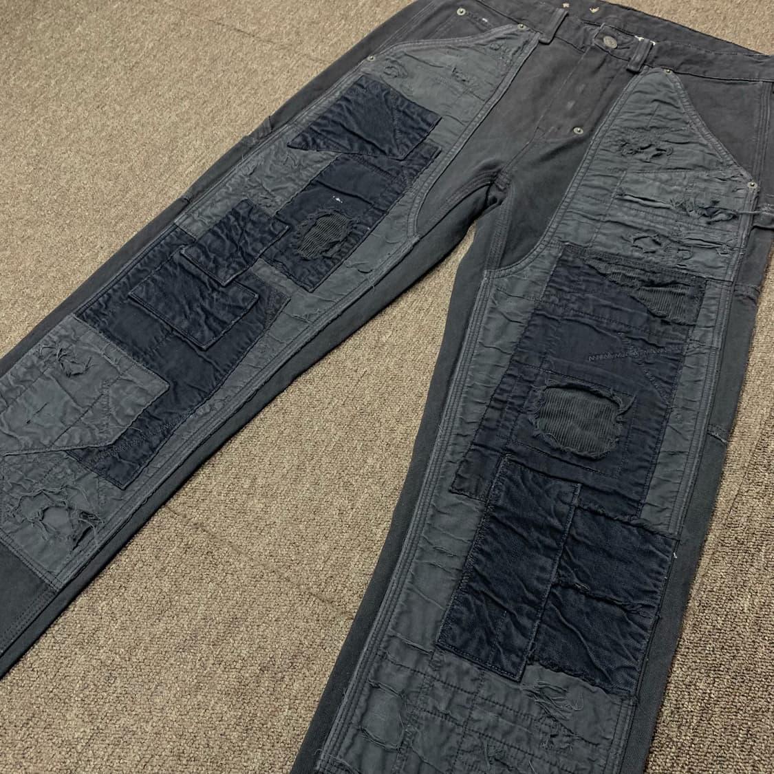 [31] 데님 앤 서플라이 랄프로렌 패치워크 더블니 카펜터 데님팬츠 상품이미지4