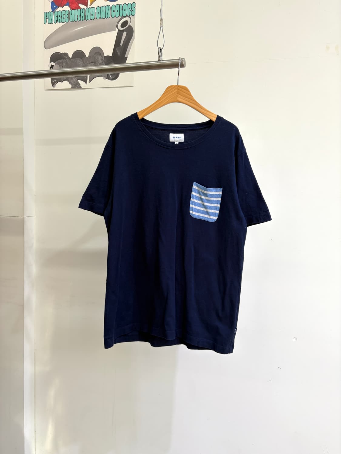 BEAMS (Made in Japan) 반팔 티셔츠 상품이미지1