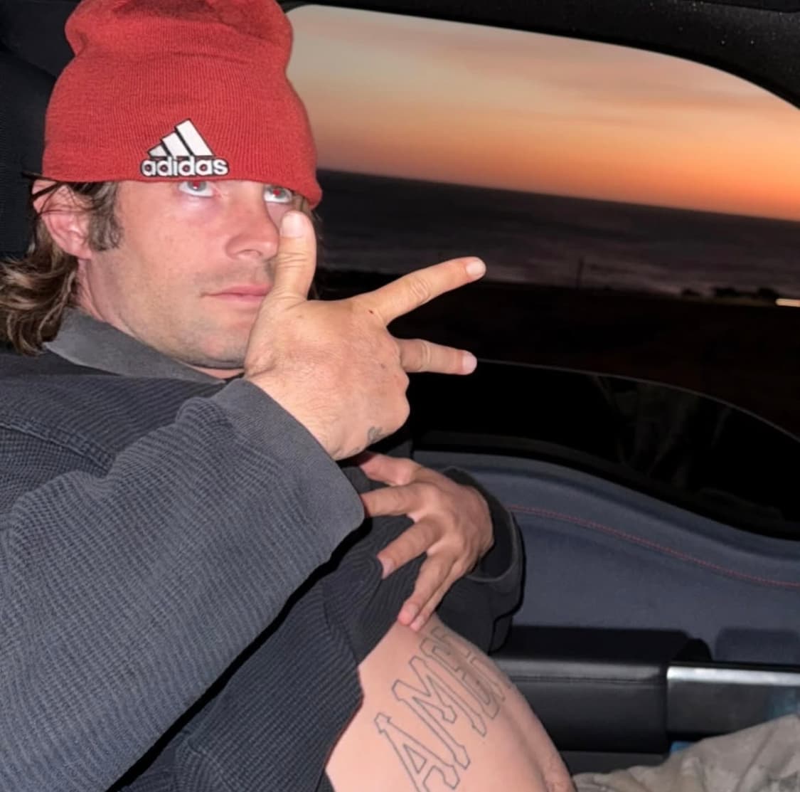 빈티지 아디다스 비니  상품이미지1