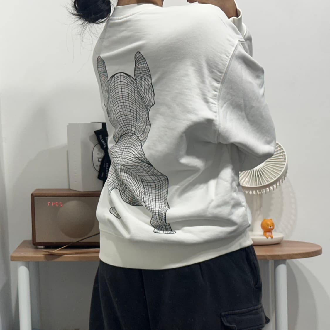 라이프워크 lifework 빅 로고 맨투맨 상품이미지2