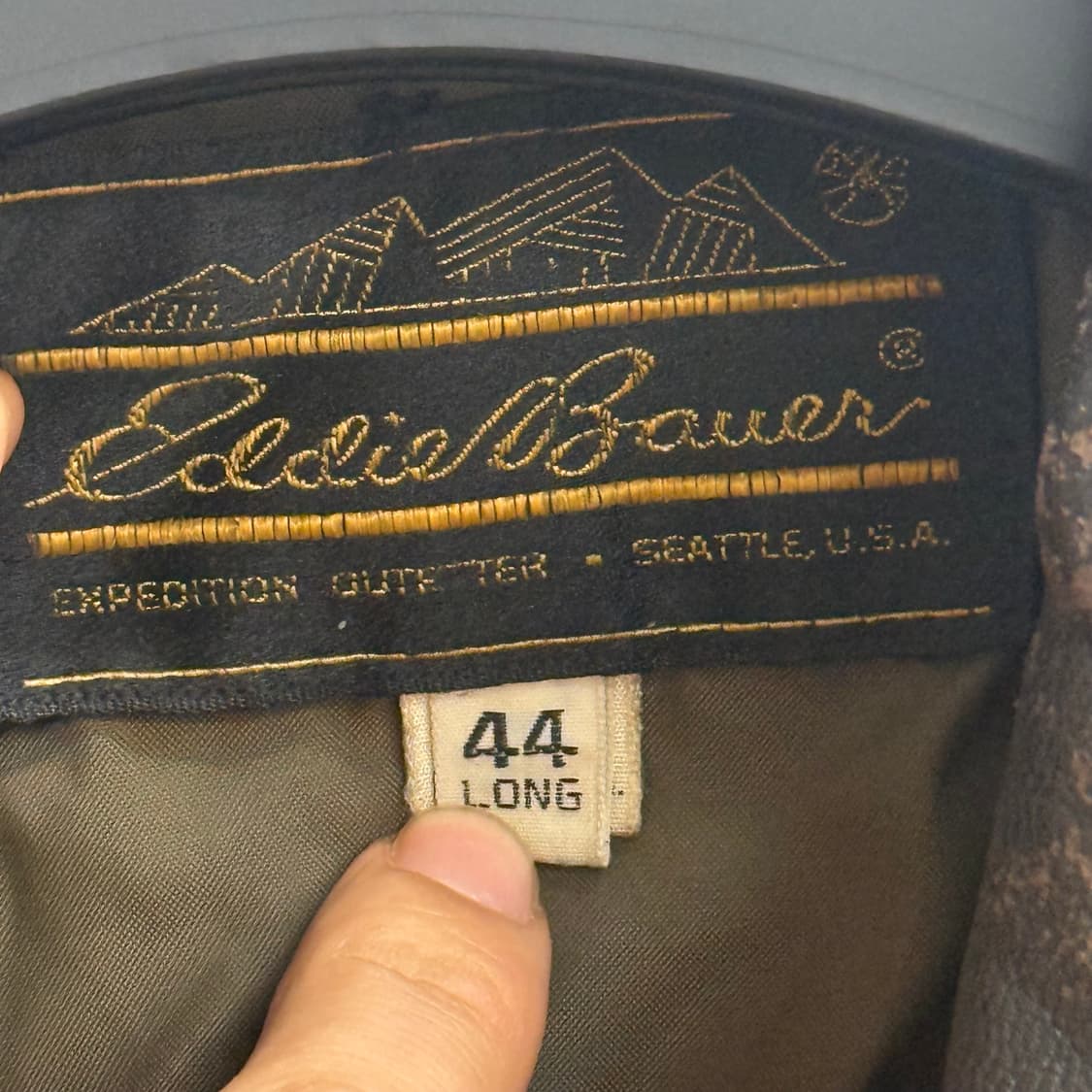 90s USA 에디바우어 Leather 레더 자켓 44 상품이미지2