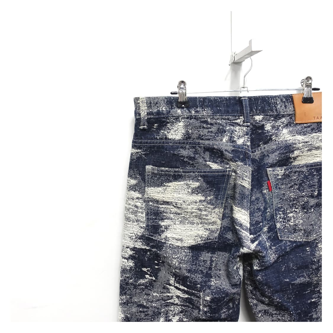 TAAKK 타크 자카드 직조 데님 팬츠 스트레이트핏 상품이미지6