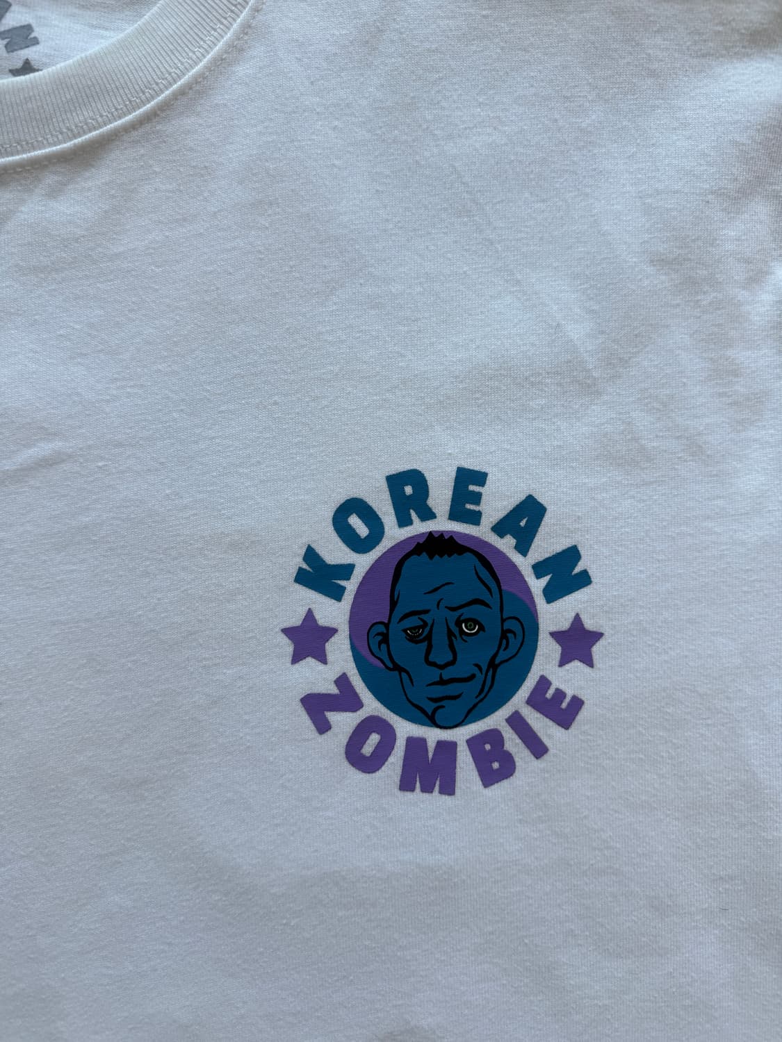 코리안 좀비 정찬성 반팔티 L 사이즈 상품이미지2